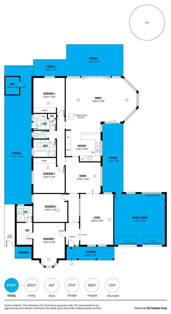 Floorplan of Homely house listing, 9 Sturt Approach, Flagstaff Hill SA 5159