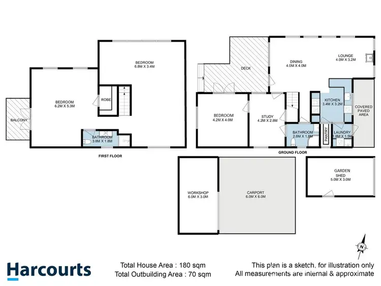 Floorplan of Homely house listing, 623 Channel Highway, Bonnet Hill TAS 7053