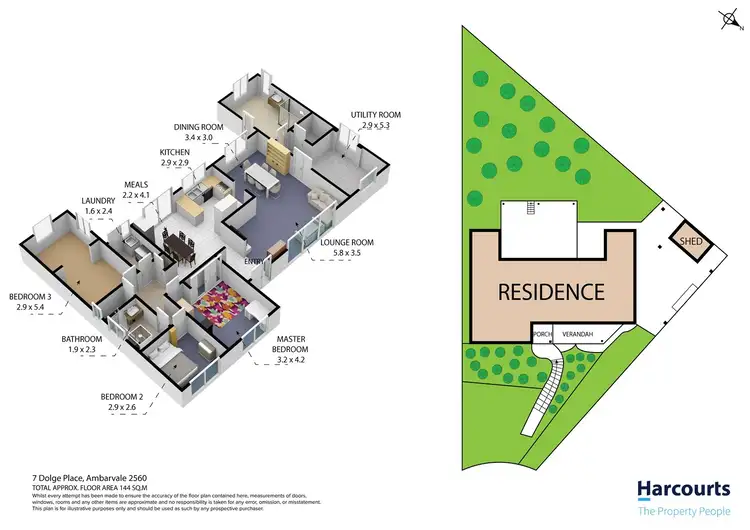 Floorplan of Homely house listing, 7 Dolge Place, Ambarvale NSW 2560