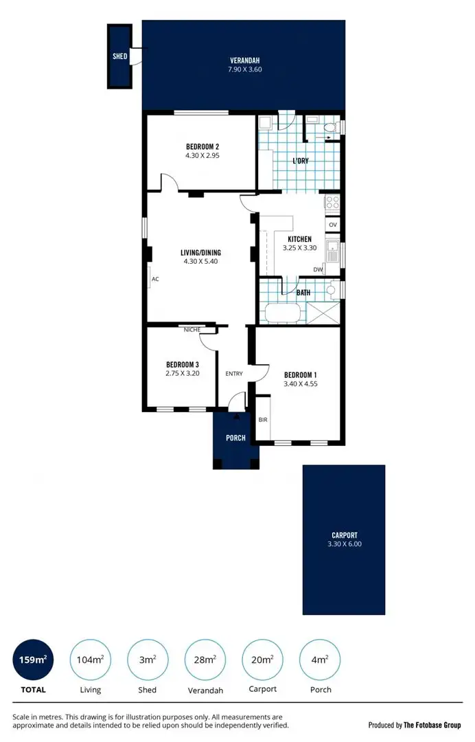 Floorplan of Homely house listing, 40 William Street, Victor Harbor SA 5211