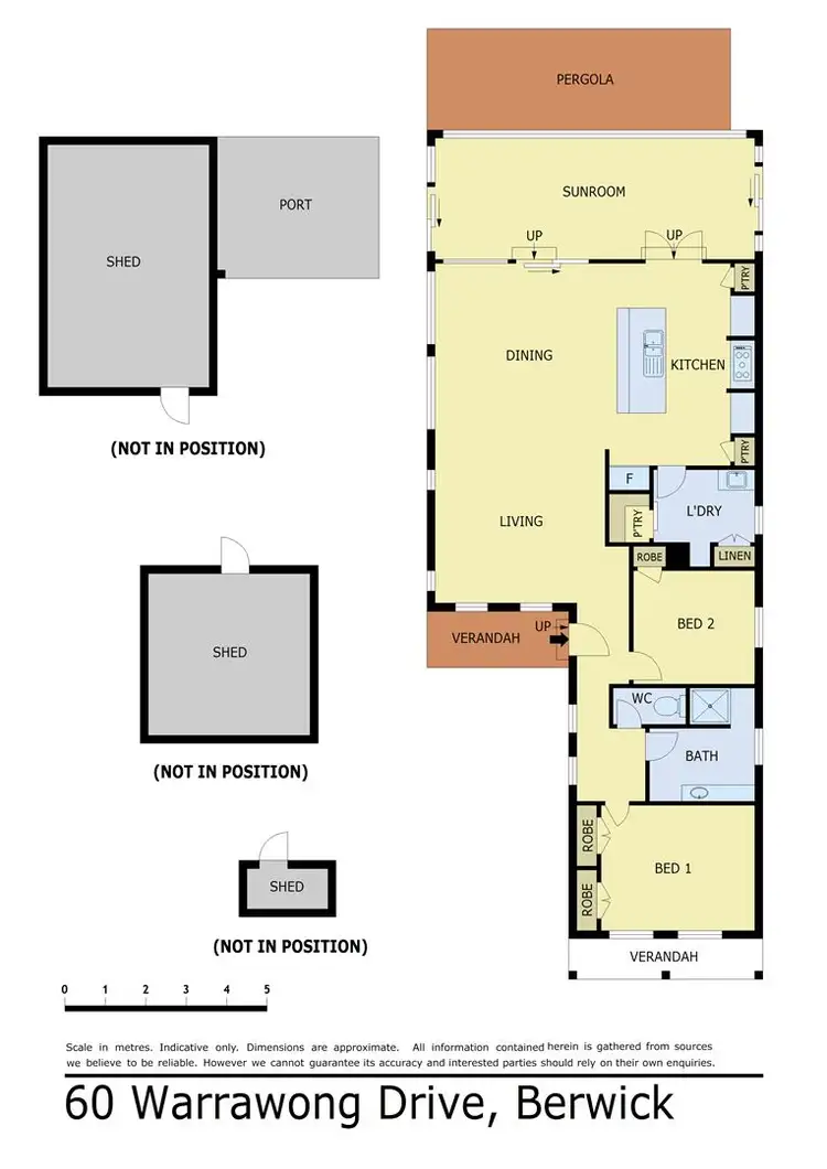 Floorplan of Homely house listing, 60 Warrawong Drive, Berwick VIC 3806