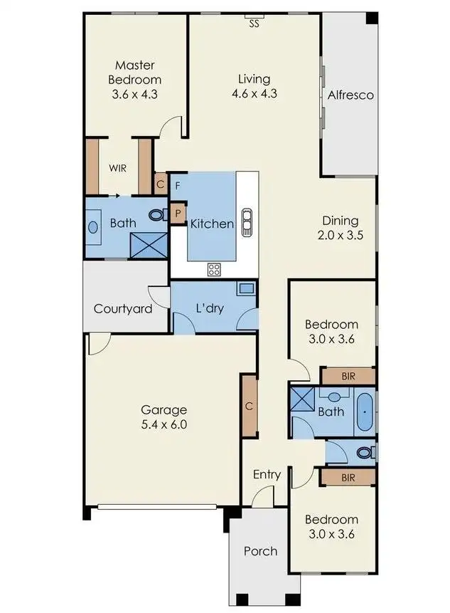 Floorplan of Homely house listing, 39 Meridian Circuit, Berwick VIC 3806