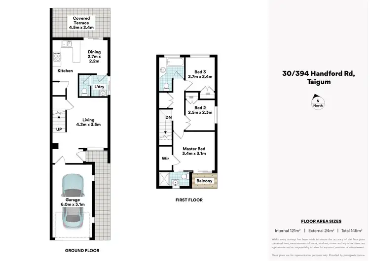 Floorplan of Homely townhouse listing, 30/394 Handford Road, Taigum QLD 4018