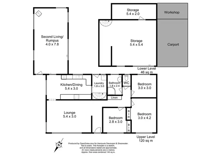 Floorplan of Homely house listing, 75 Don Road, Devonport TAS 7310