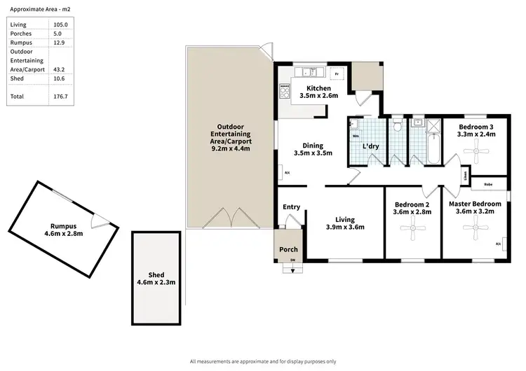 Floorplan of Homely house listing, 21 Melsetter Road, Huntfield Heights SA 5163
