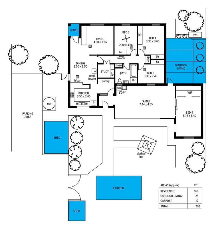 Floorplan of Homely house listing, 30A Cooder Crescent, Morphett Vale SA 5162