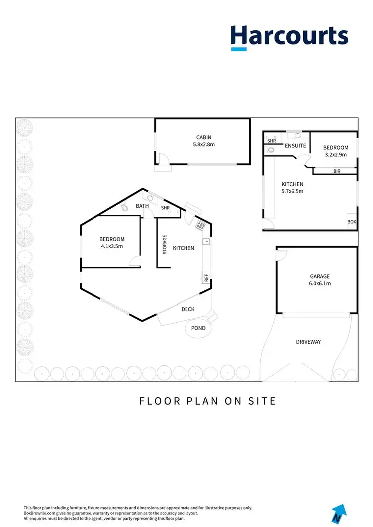 Floorplan of Homely unit listing, 43 Parnella Drive, Stieglitz TAS 7216