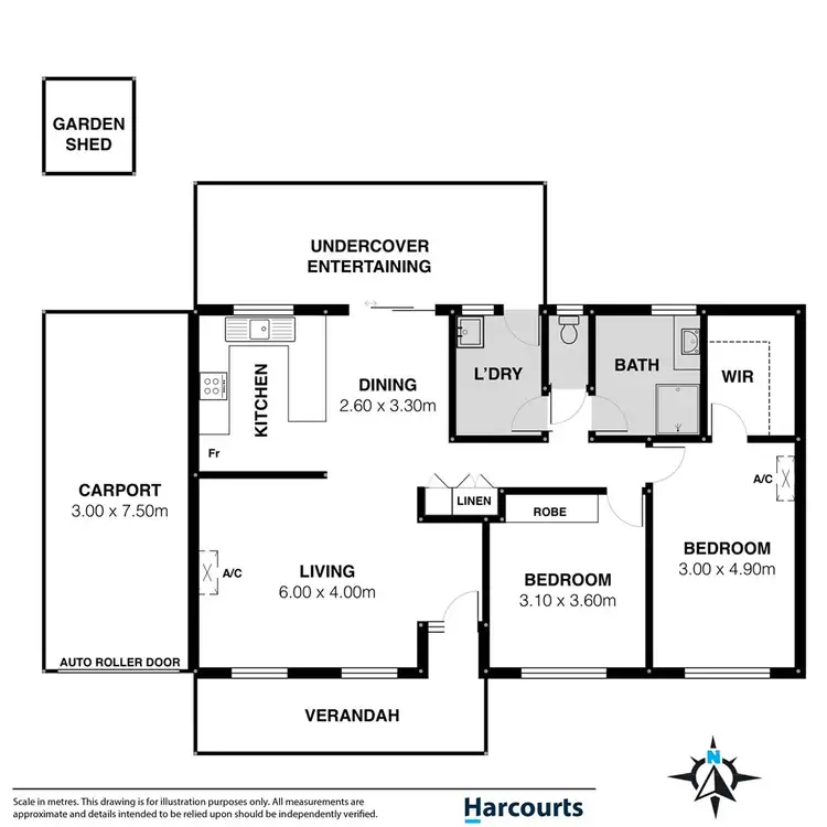 Floorplan of Homely house listing, 63/24 Gardiner Street, Goolwa SA 5214
