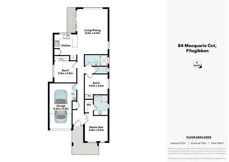 Floorplan of Homely house listing, 84 Macquarie Circuit, Fitzgibbon QLD 4018