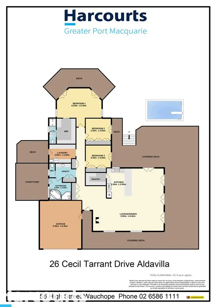 Floorplan of Homely rural property listing, 26 Cecil Tarrant Drive, Kempsey NSW 2440