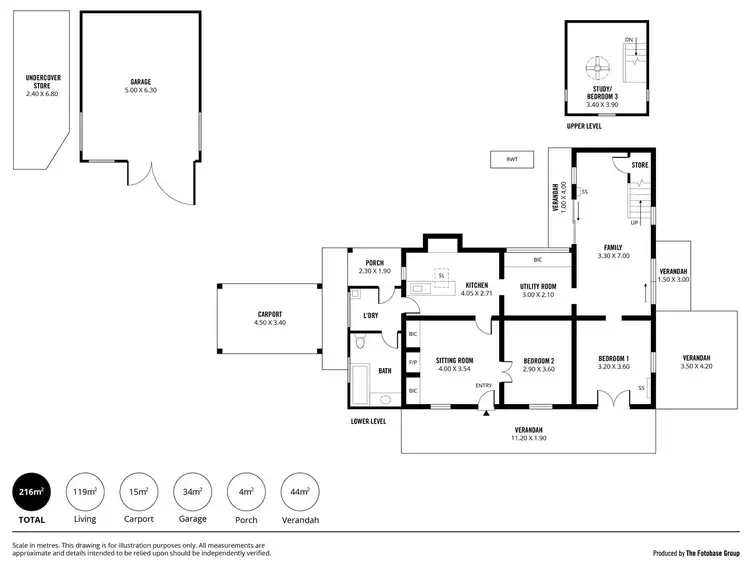 Floorplan of Homely house listing, 36 Old Norton Summit Road, Skye SA 5072