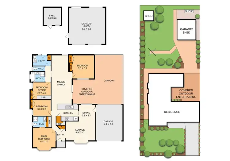 Floorplan of Homely house listing, 5 Custer Grove, Bayswater North VIC 3153