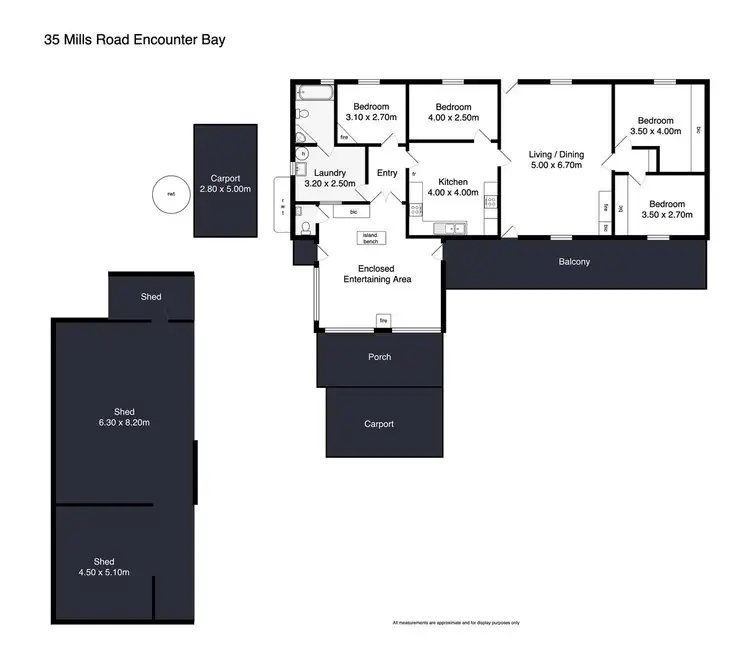 Floorplan of Homely house listing, 35-37 Mill Rd, Encounter Bay SA 5211