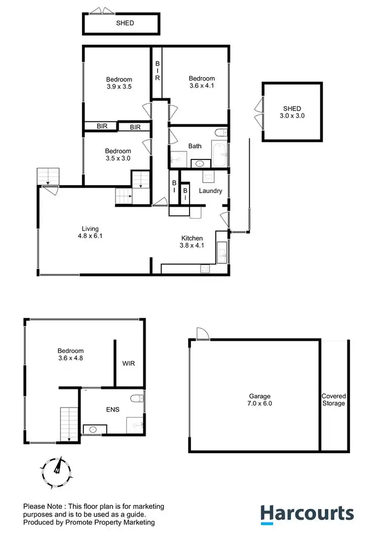 Floorplan of Homely house listing, 21 Hoffman Street, Midway Point TAS 7171