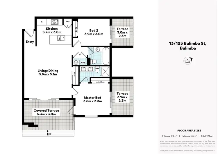 Floorplan of Homely unit listing, 13/125 Bulimba Street, Bulimba QLD 4171