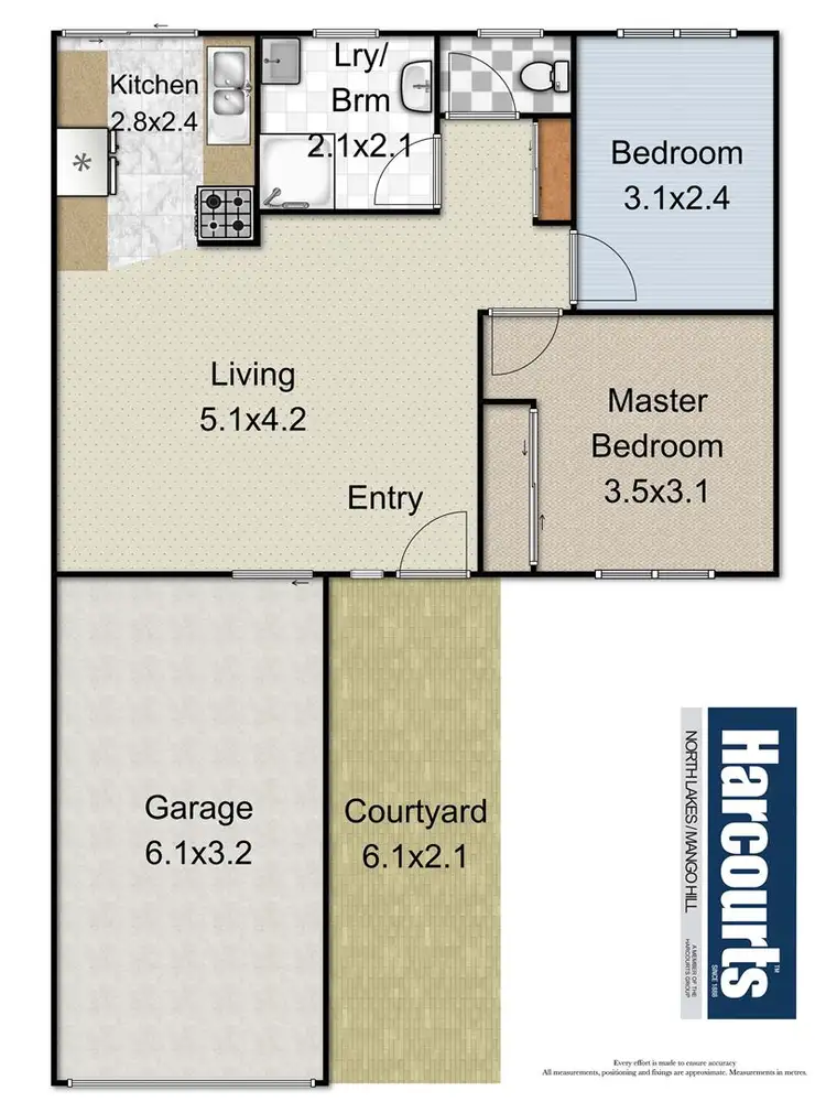 Floorplan of Homely unit listing, 93/11 West Dianne Street, Lawnton QLD 4501