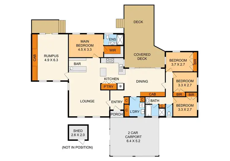 Floorplan of Homely house listing, 39 Jesmond Road, Croydon VIC 3136