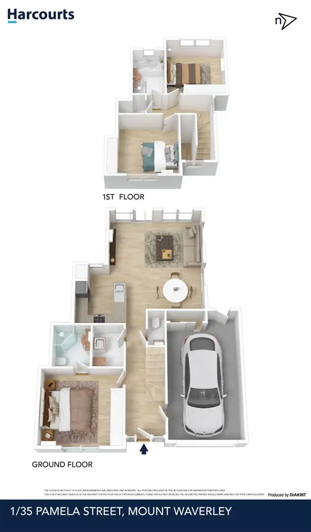 Floorplan of Homely unit listing, 1/35 Pamela Street, Mount Waverley VIC 3149