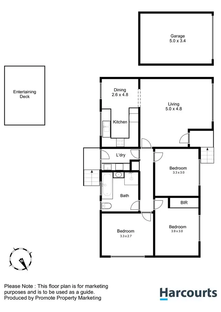 Floorplan of Homely house listing, 29 Carawa Street, Mornington TAS 7018