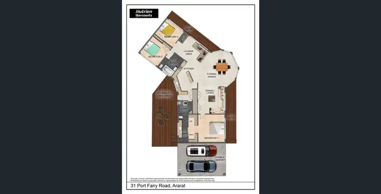 Floorplan of Homely house listing, 31 Port fairy Road, Ararat VIC 3377