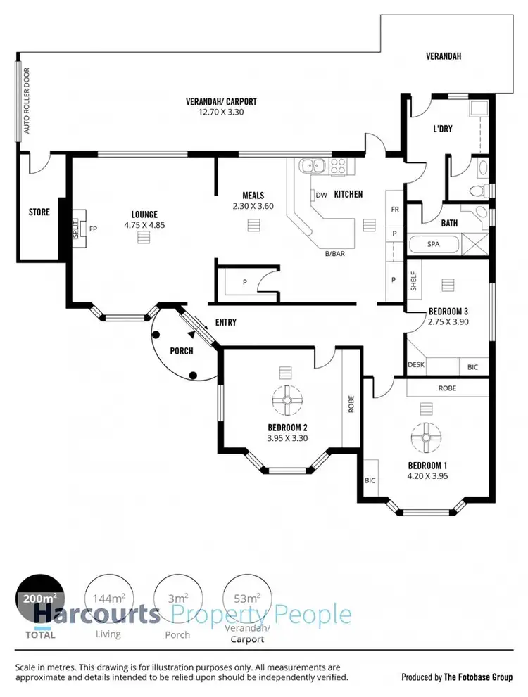 Floorplan of Homely house listing, 12 Yorkshire Street, Grange SA 5022