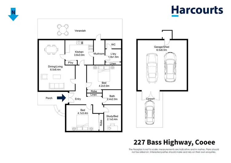 Floorplan of Homely house listing, 227 Bass Highway, Cooee TAS 7320