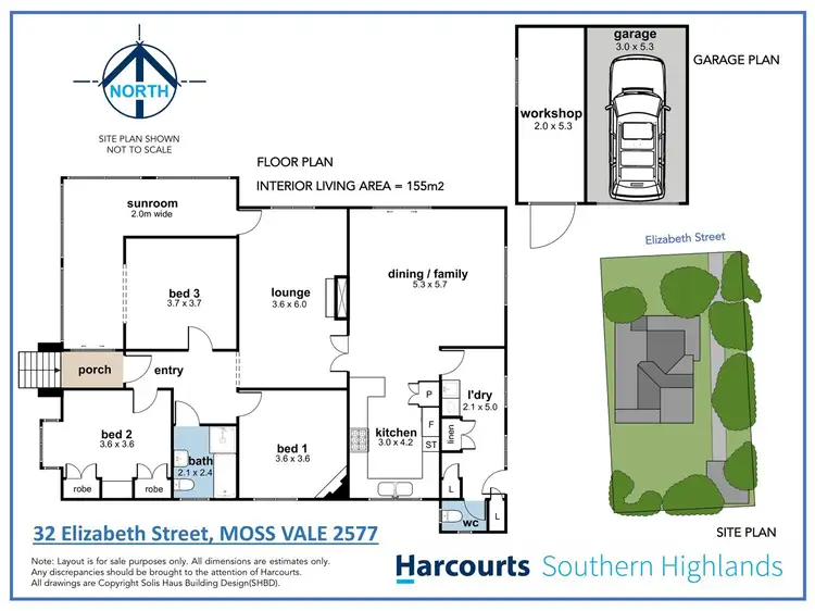 Floorplan of Homely house listing, 32 Elizabeth Street, Moss Vale NSW 2577