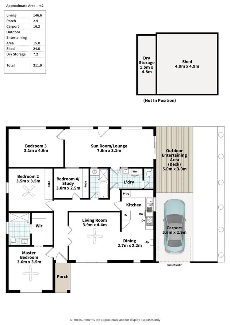Floorplan of Homely house listing, 5 Perth Place, Christie Downs SA 5164