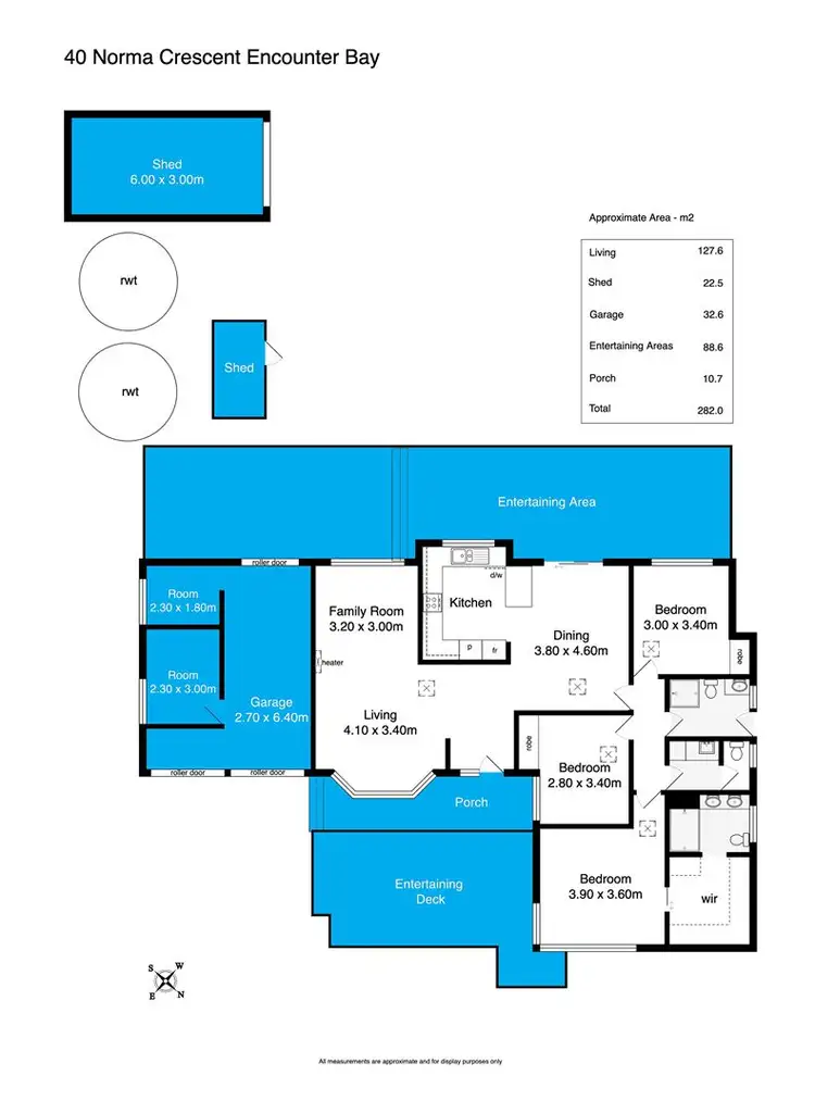 Floorplan of Homely house listing, 40 Norma Crescent, Encounter Bay SA 5211