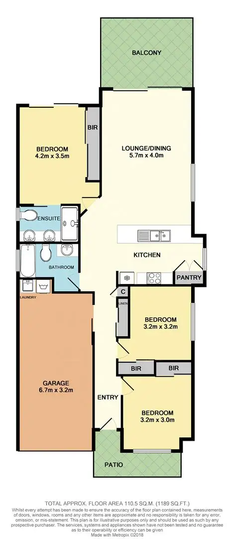 Floorplan of Homely flat listing, 38/258 Church Road, Taigum QLD 4018