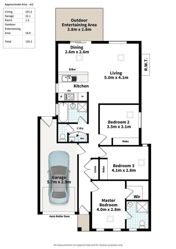 Floorplan of Homely house listing, 1c Thorne Crescent, Mitchell Park SA 5043