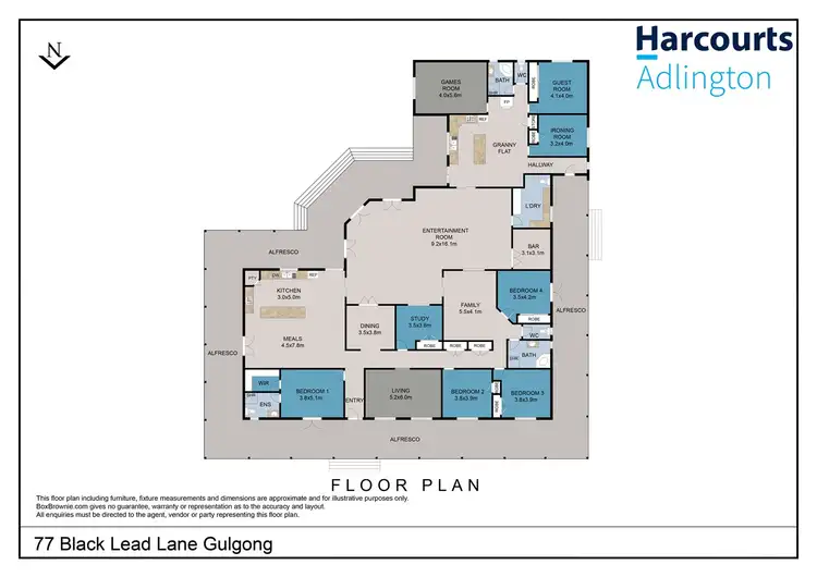 Floorplan of Homely house listing, 77 Black Lead Lane, Gulgong NSW 2852
