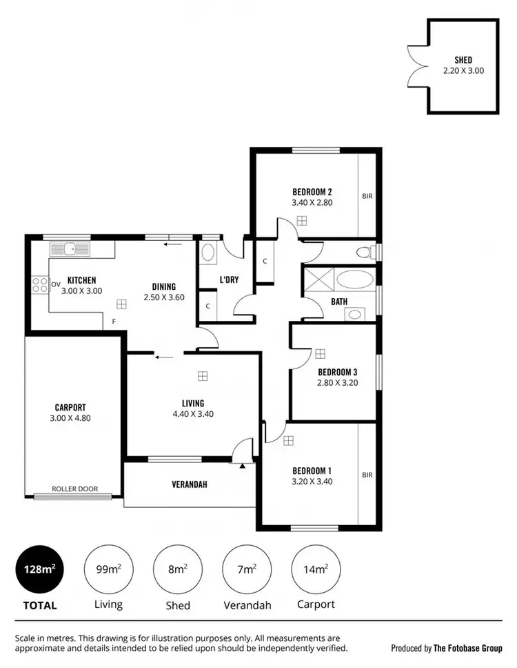 Floorplan of Homely house listing, 29 Mawson Circuit, Woodcroft SA 5162