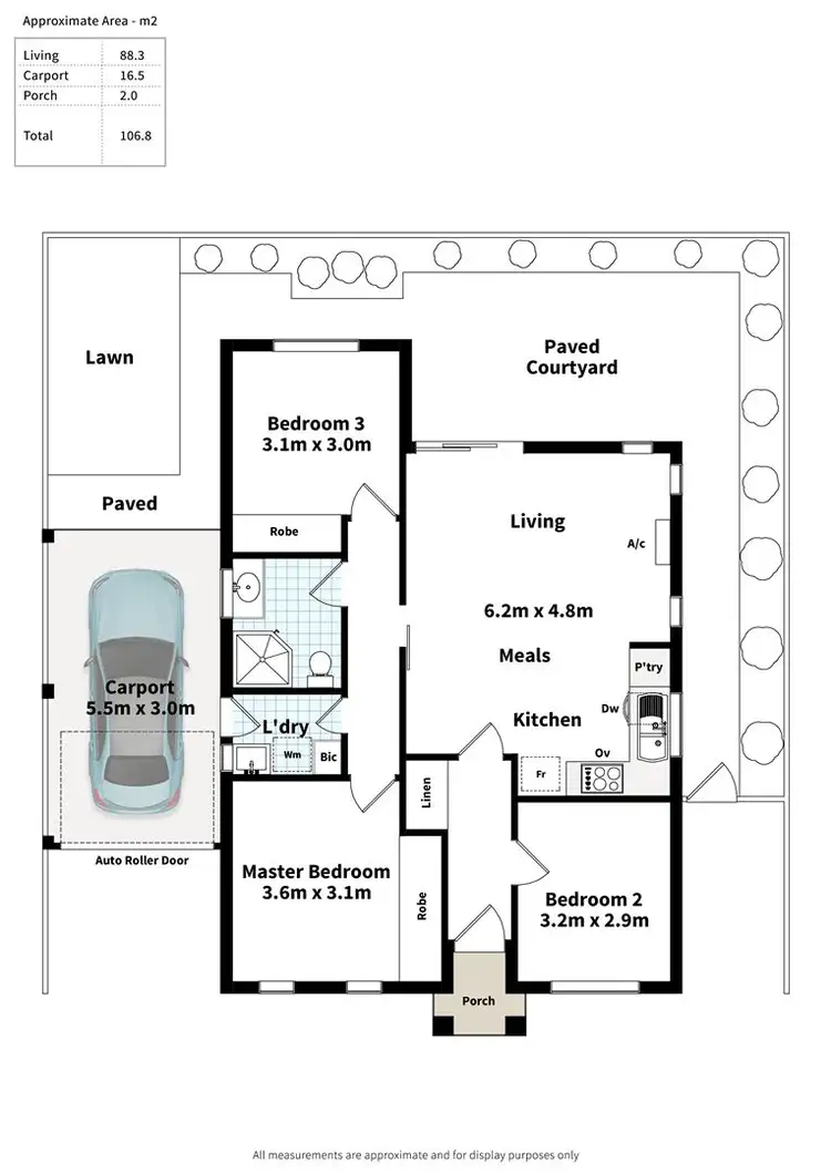 Floorplan of Homely house listing, 25 Rothwell Avenue, Seaford Meadows SA 5169