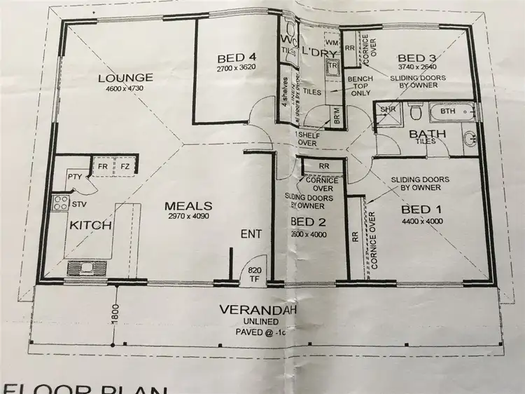 Floorplan of Homely house listing, 5 Williams Street, Boyup Brook WA 6244