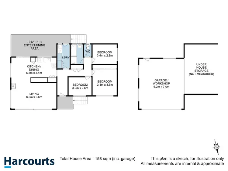 Floorplan of Homely house listing, 11 Windhaven, Blackmans Bay TAS 7052