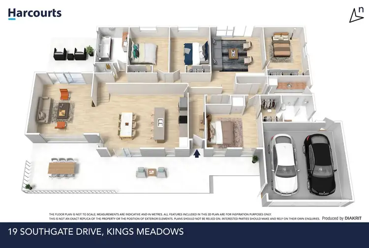 Floorplan of Homely house listing, 19 Southgate Drive, Kings Meadows TAS 7249
