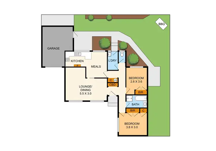 Floorplan of Homely unit listing, 9/98-100 Mt Pleasant Rd, Nunawading VIC 3131