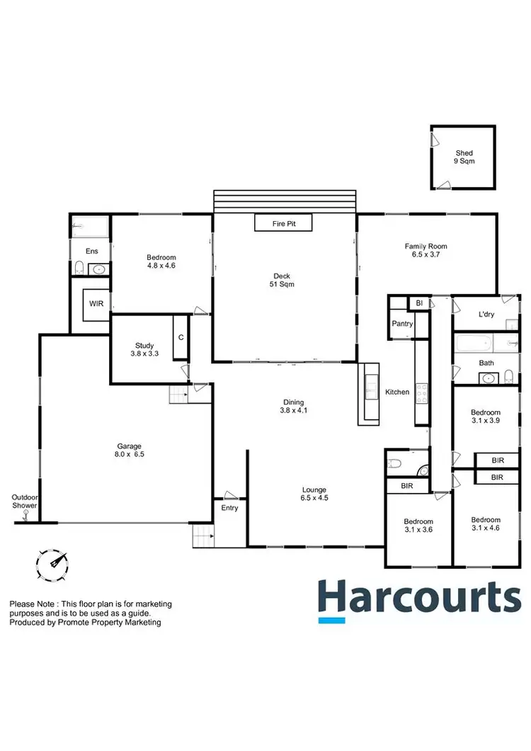 Floorplan of Homely house listing, 40 Woodhurst Road, Seven Mile Beach TAS 7170