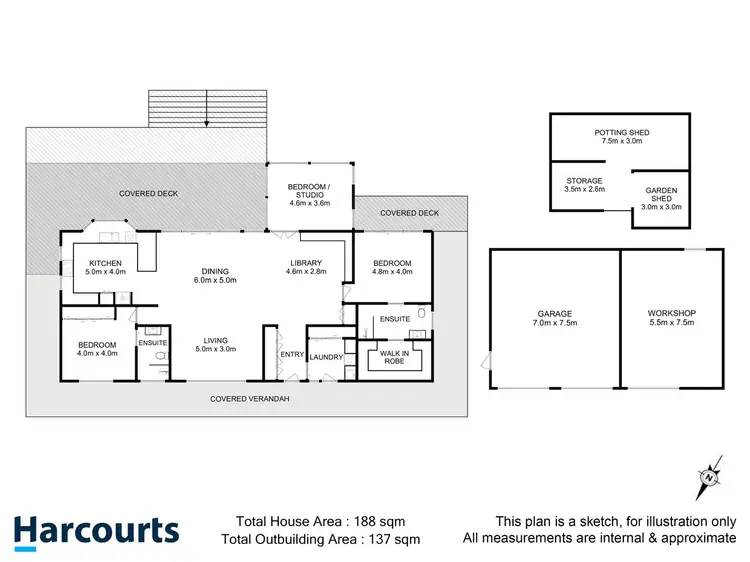 Floorplan of Homely house listing, 65 Fleurtys Road, Castle Forbes Bay TAS 7116