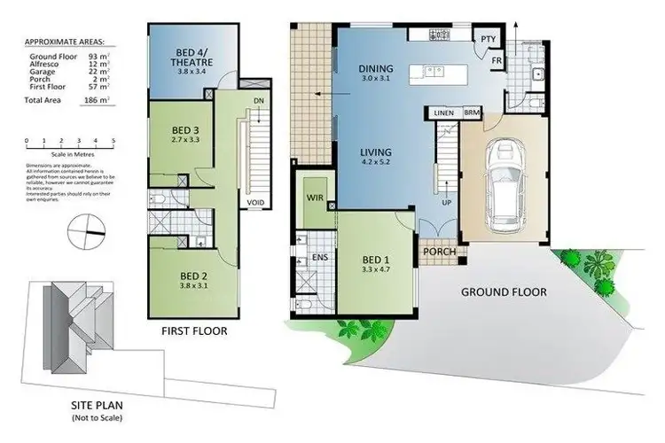 Floorplan of Homely house listing, 9A Bellairs Road, Kardinya WA 6163