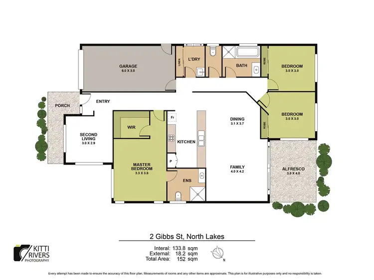 Floorplan of Homely house listing, 2 Gibbs Street, North Lakes QLD 4509