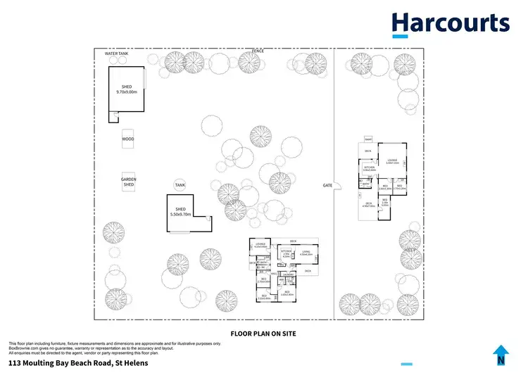 Floorplan of Homely house listing, 113 Moulting Bay Beach Road, St Helens TAS 7216