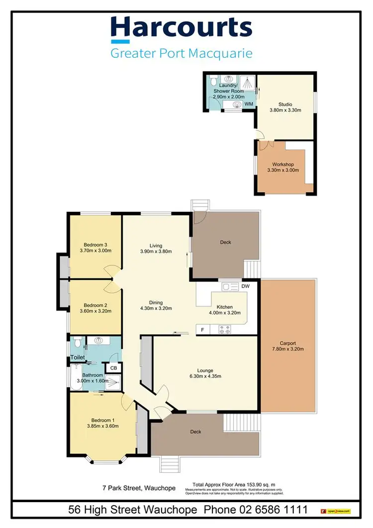 Floorplan of Homely house listing, 7 Park Street, Wauchope NSW 2446