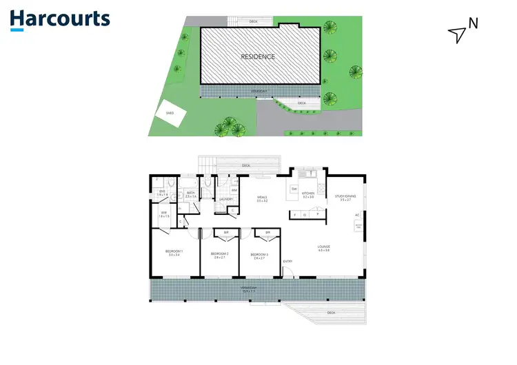 Floorplan of Homely house listing, 4 Nicholson lane, Lilydale VIC 3140