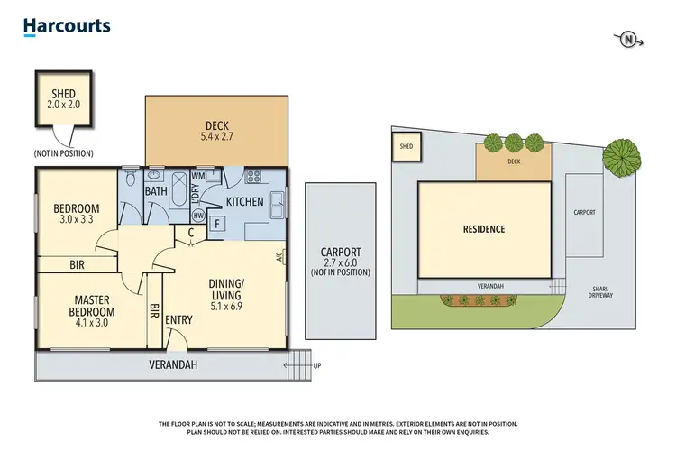 Floorplan of Homely unit listing, 2/38 Benwerrin Crescent, Norwood TAS 7250
