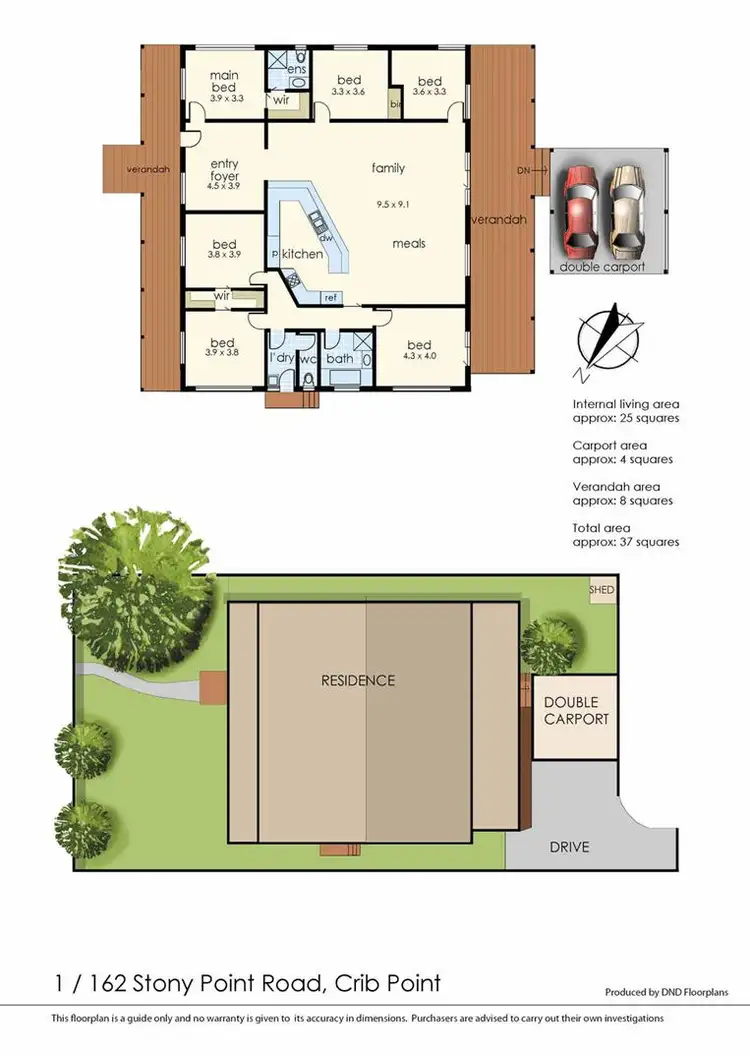 Floorplan of Homely house listing, 162 Stony Point Road, Crib Point VIC 3919