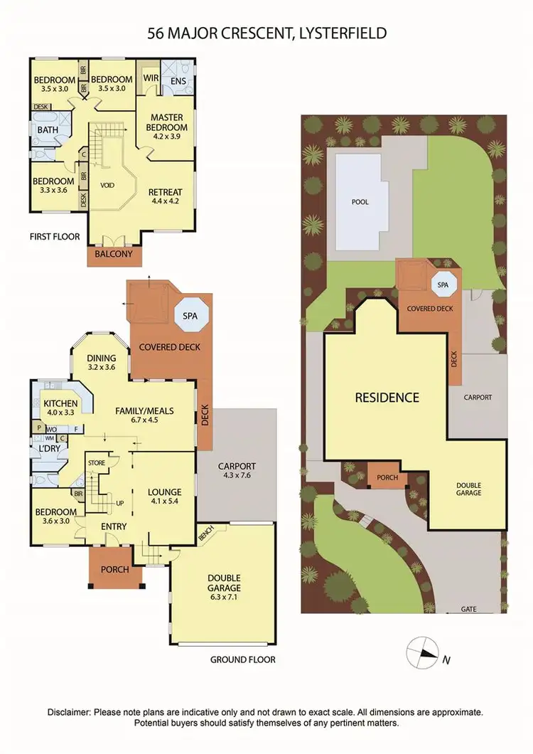 Floorplan of Homely house listing, 56 Major Crescent, Lysterfield VIC 3156