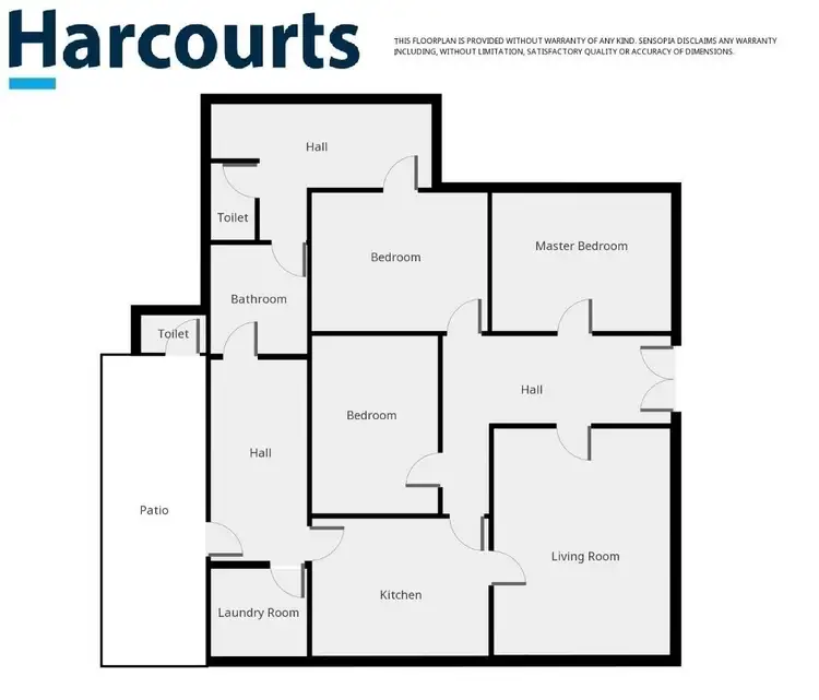 Floorplan of Homely house listing, 8 Station Street, Goroke VIC 3412