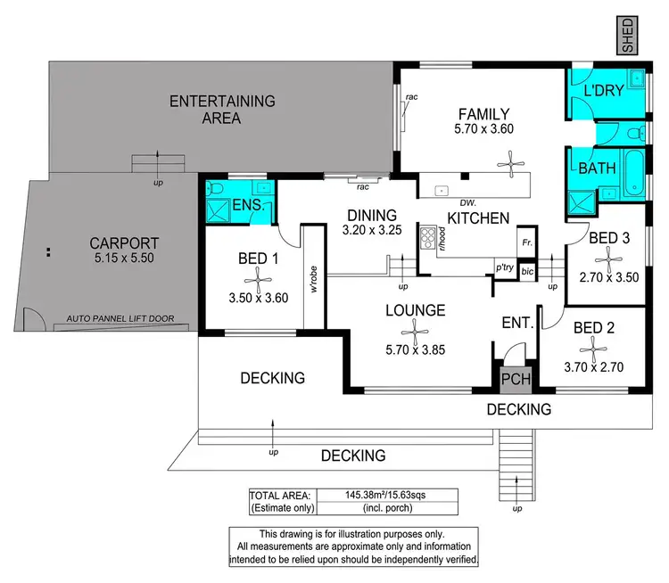 Floorplan of Homely house listing, 7 Columbia Crescent, Hallett Cove SA 5158